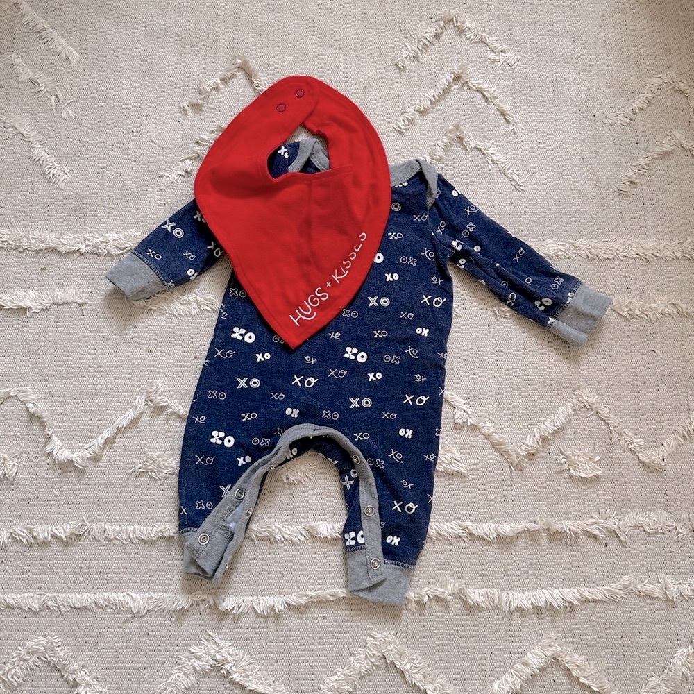 Baby Cat & Jack XO Valentine’s Day Set - Picture 1 of 3